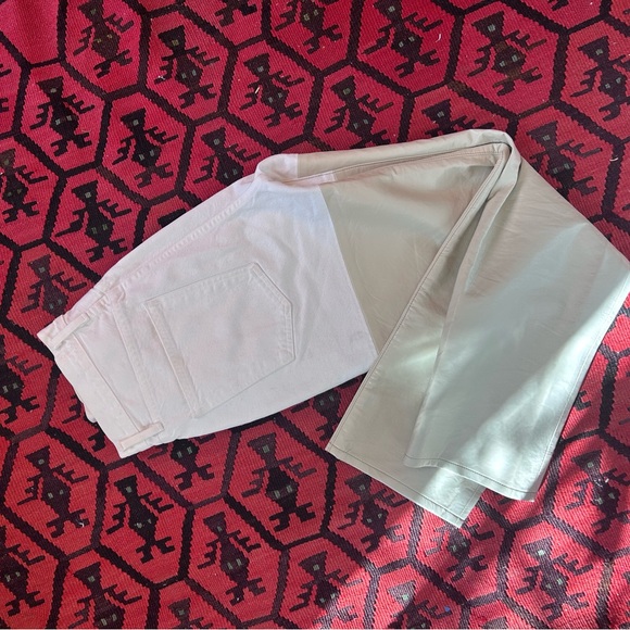 Agolde Recycled Leather 90s Pinch Waist Jeans - Picture 5 of 7